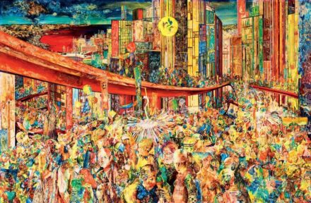 Korga György: Piros tollak (A Hirosimák emlékezése), 1965