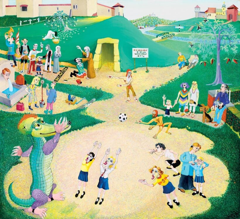 Ősi László: Finompassz (A splendid lob), 2017