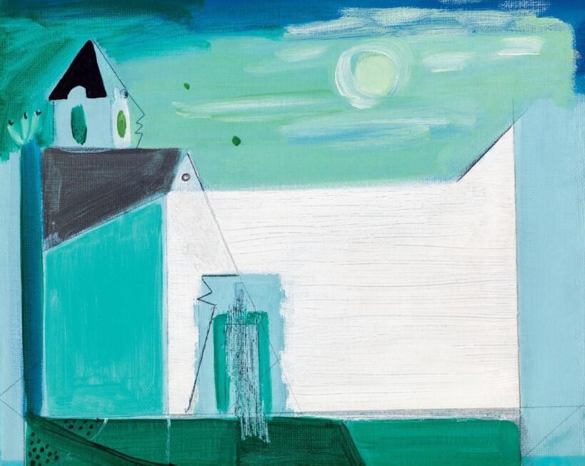 Korniss Dezső: Szentendre, 1935 körül