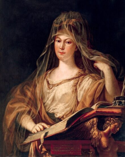 Ignaz Unterberger: Venus (Arisztokrata hölgy portréja), 1781
