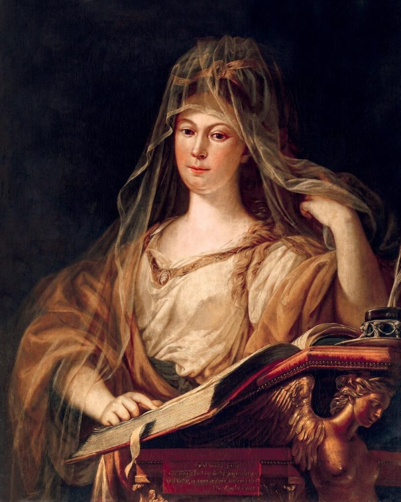 Ignaz Unterberger: Venus (Arisztokrata hölgy portréja), 1781