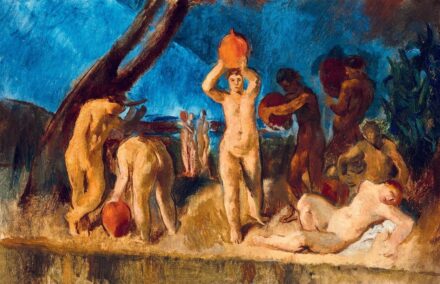 Szőnyi István: Danaidák (Vízhordó aktok), 1922
