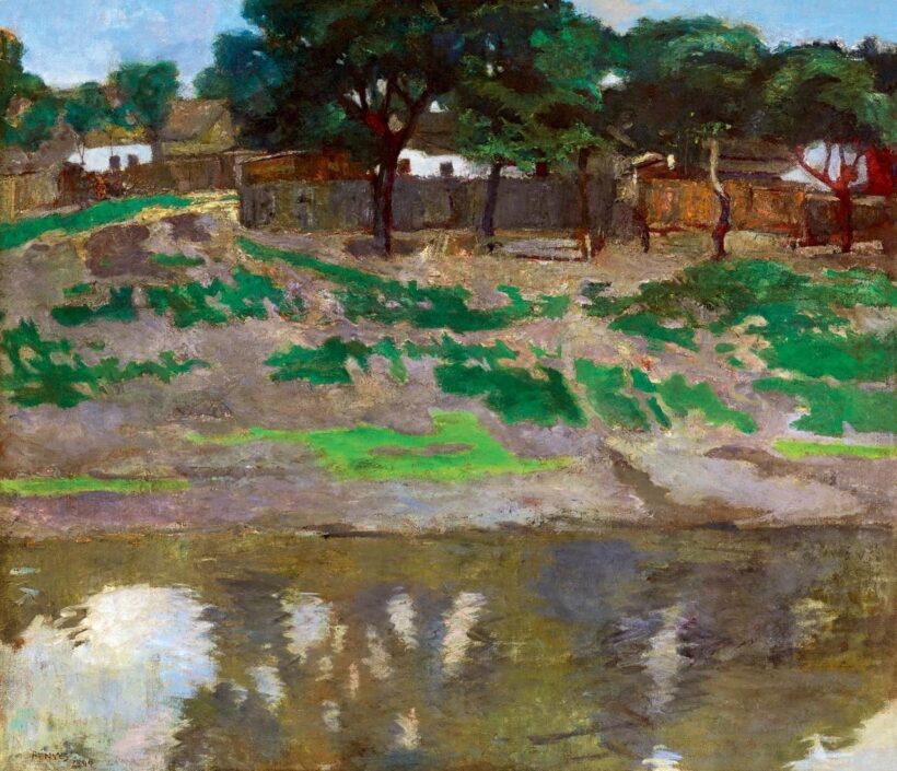 Fényes Adolf: Szolnoki táj, 1899