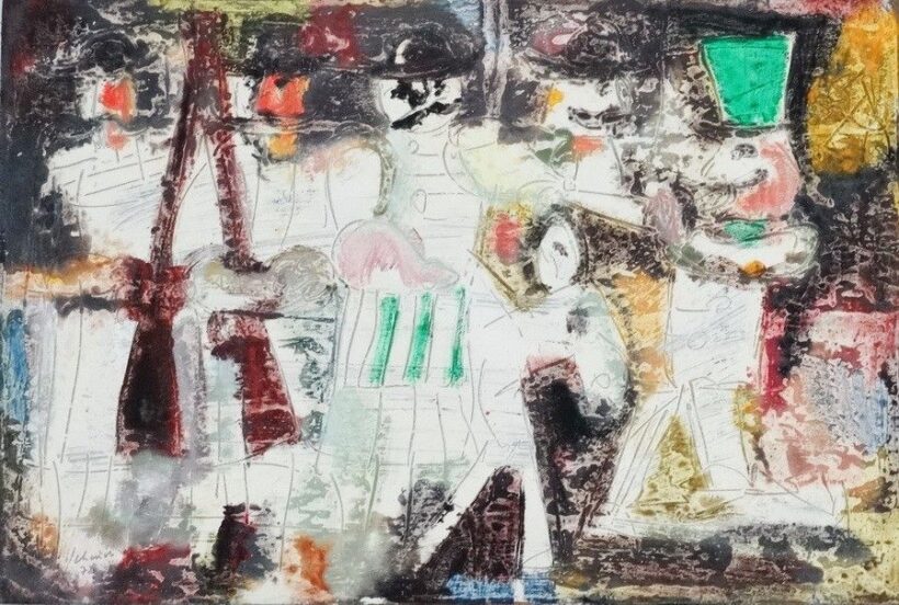 Schéner Mihály (1923 - 2009): Reszkess pandúr, 1978