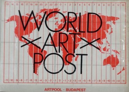 World Art Post, Artpool, 1982 : művészbélyeg katalógus, 1/1, Galántai György szignójával