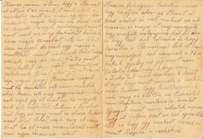 57-981 1917. Levél egy újonnan bevonuló katonától ! Érdekes tartalommal