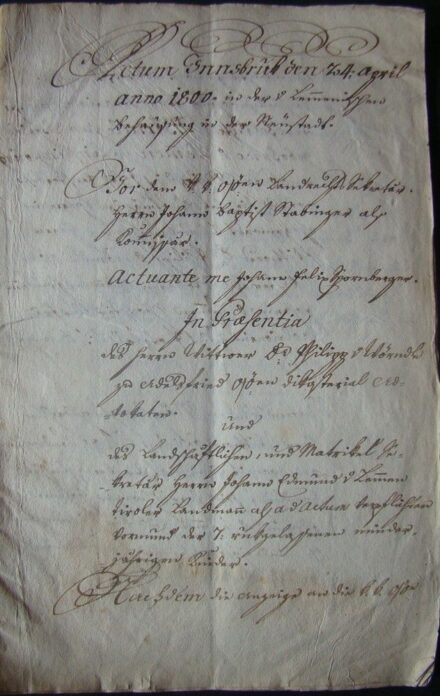 57-1690 1800 Szerződés (12 oldal, viaszpecséttel)