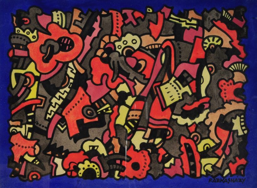 FARKASHÁZY MIKLÓS ( 1895- 1964 ) Kompozíció