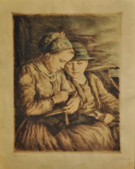 GLATZ OSZKÁR ( 1872- 1958 ) Utolsó lecke