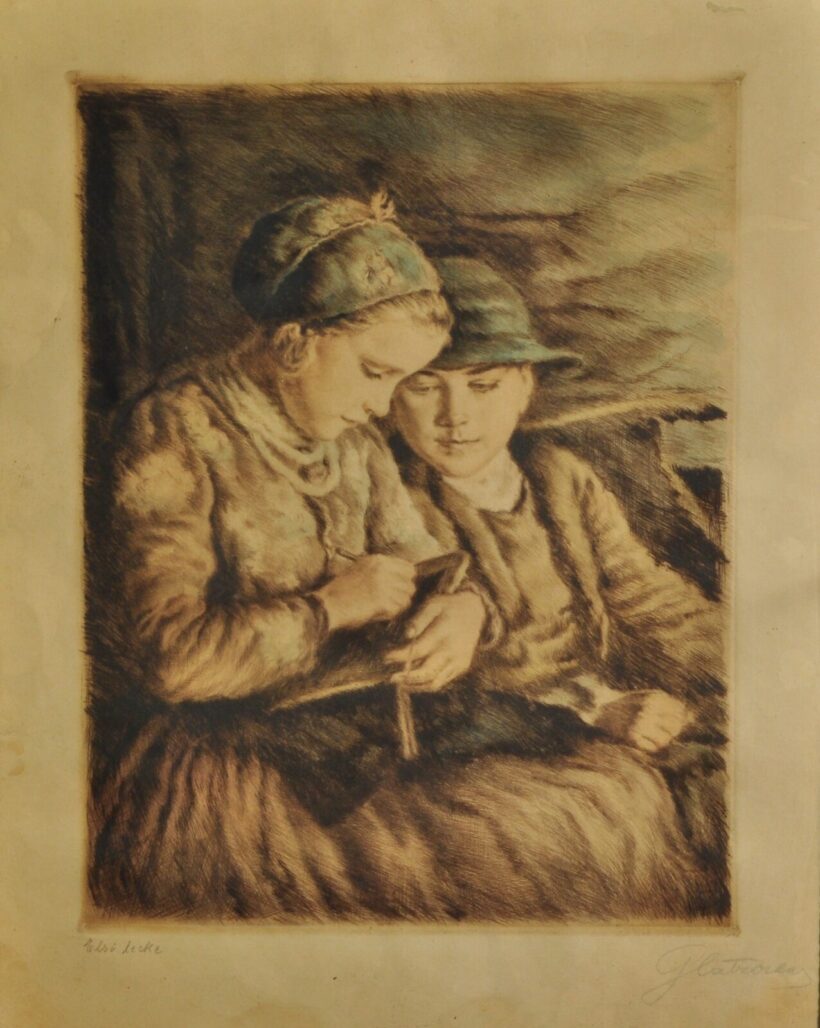 GLATZ OSZKÁR ( 1872- 1958 ) Utolsó lecke