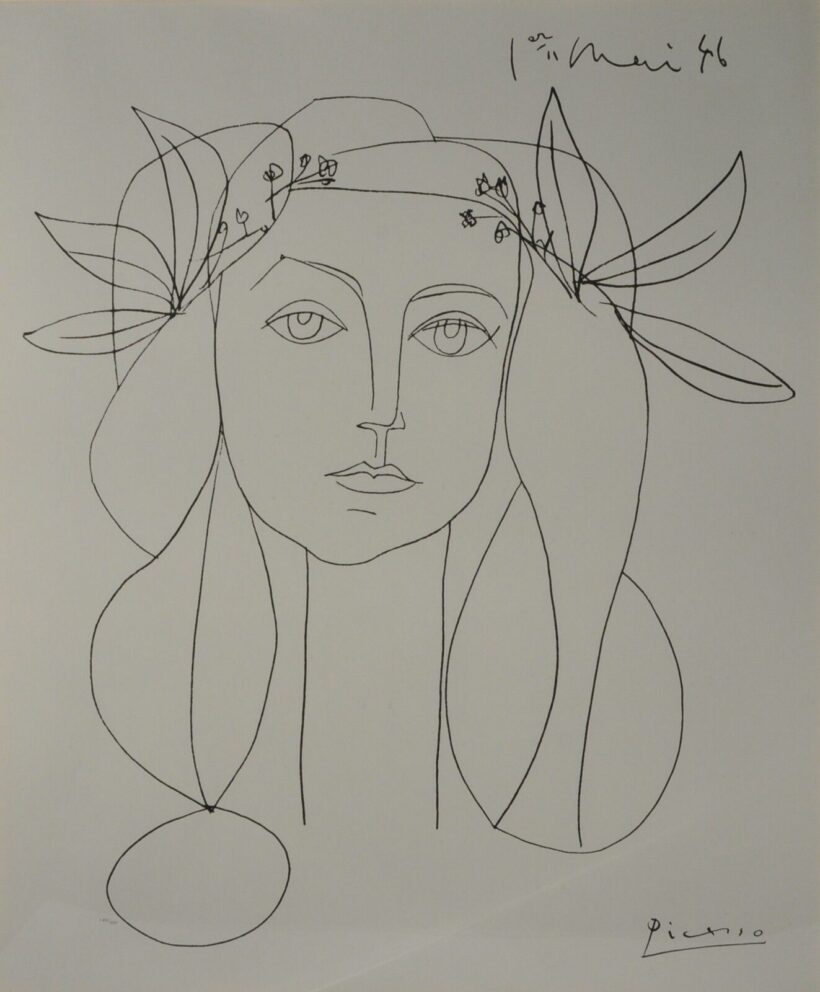 PABLO PICASSO ( 1881- 1973 ) Háború és béke