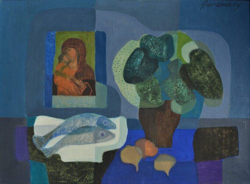 GARABUCZY ÁGNES ( 1936- ) Csendélet
