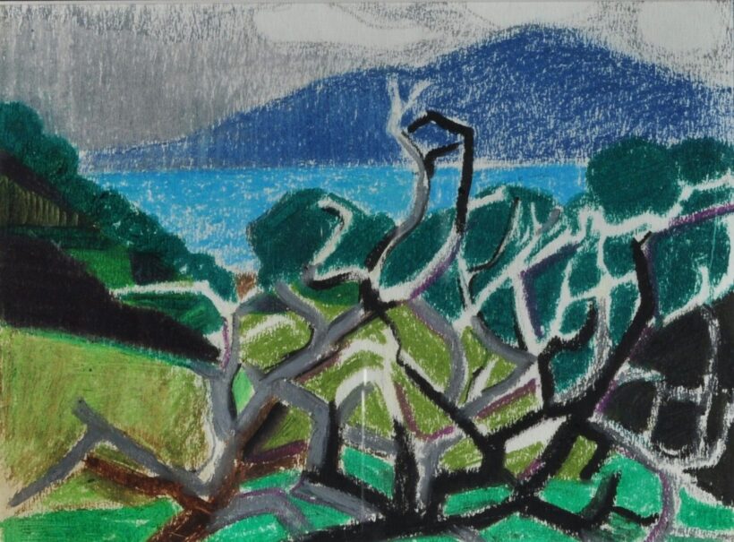 FARKAS GYÖRGY ( 1911- 1995 ) Tájkép