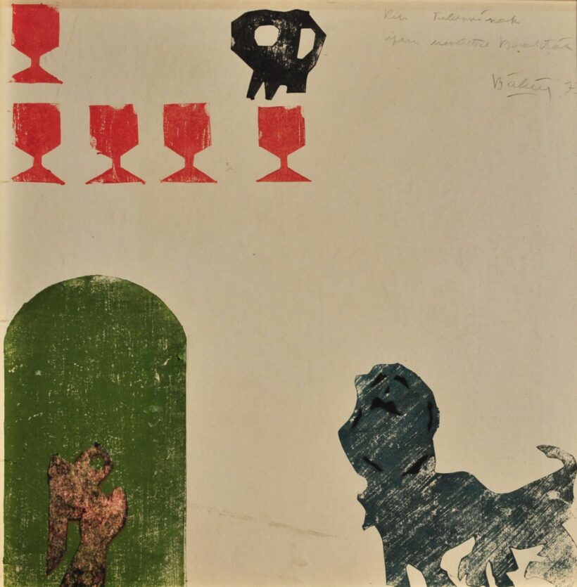 BÁLINT ENDRE (1914- 1986 ) Kompozíció
