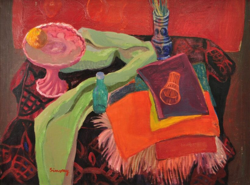 SIMSAY ILDIKÓ ( 1942- 1997 ) Csendélet
