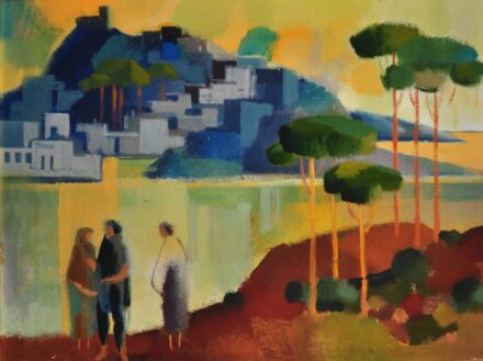 PLEIDELL JÁNOS ( 1915- ) Napnyugta