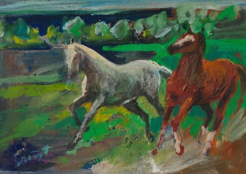 EZÜST GYÖRGY ( 1935- ) Lovak