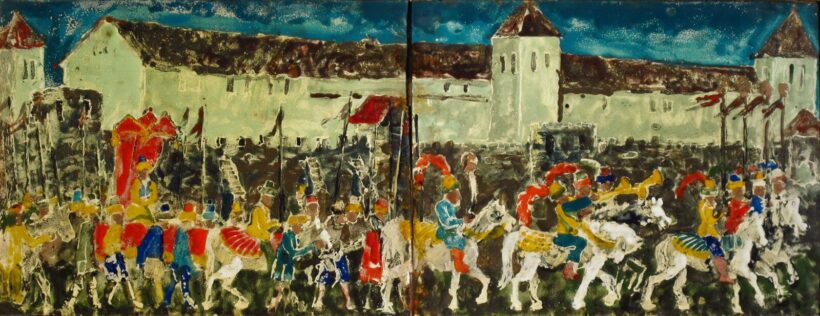BENKŐ LÁSZLÓ ( 1926- 2003 ) Törökök Kőszeg alatt