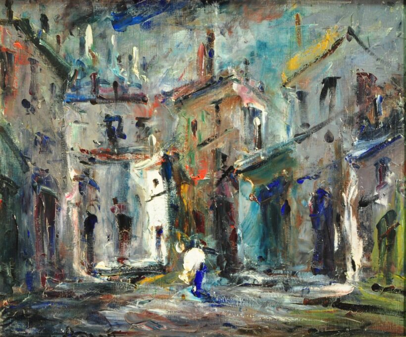 VÁGH- WEINMANN ELEMÉR ( 1906- 1990 ) Montmartre