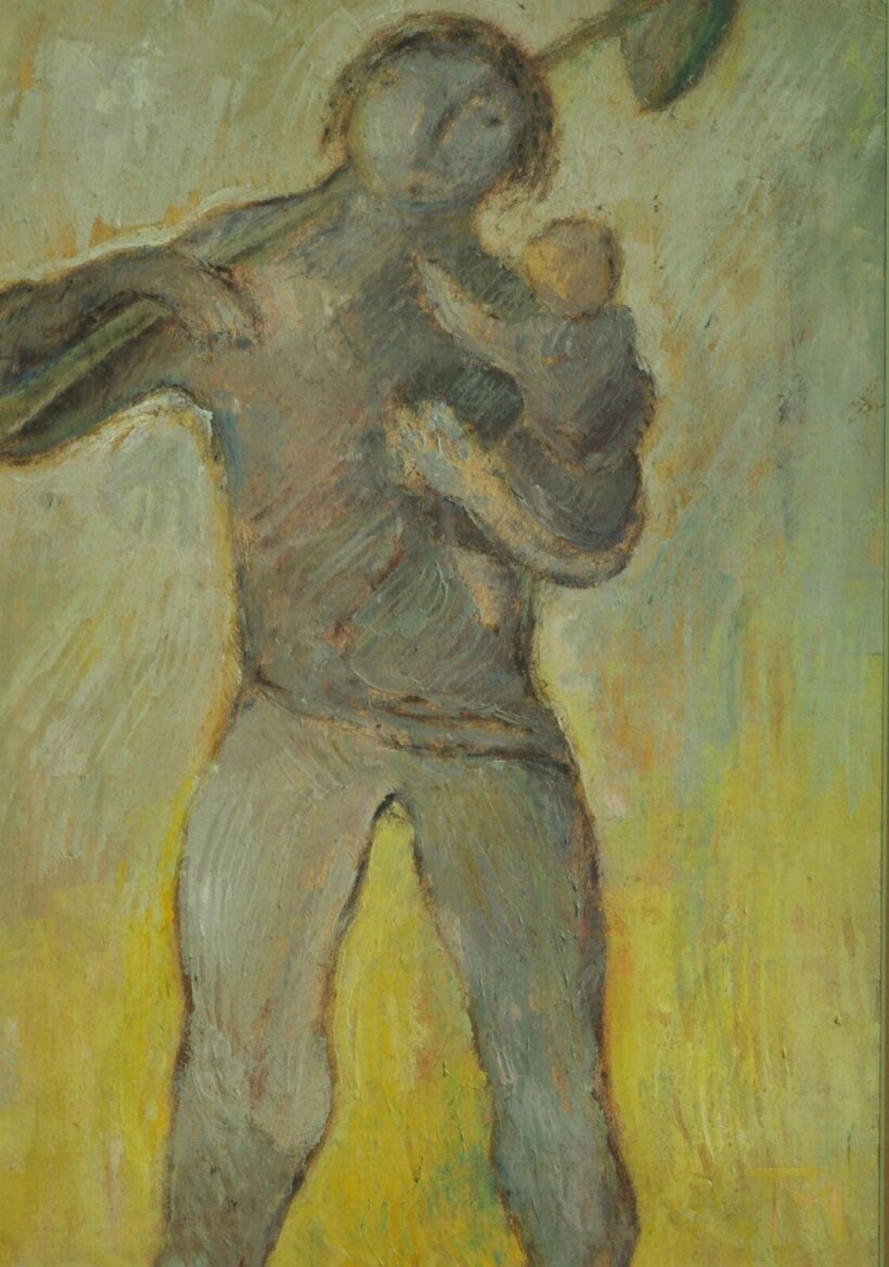 TÓTH MENYHÉRT Férfi gyermekkel