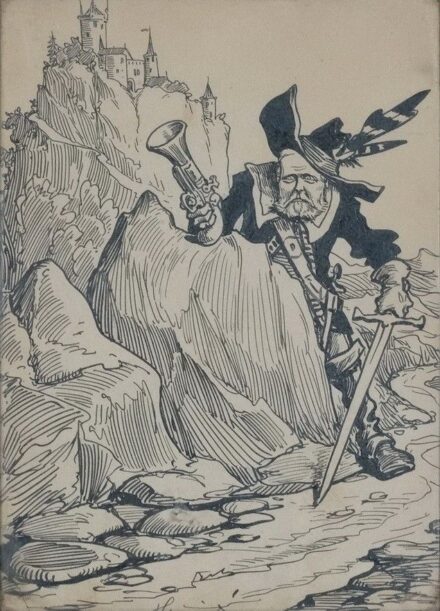 Homicskó Atanáz (1864-1916): Karikatúra