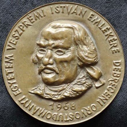 Ismeretlen alkotó: Veszprémi István emlékére, Debreceni Orvostudományi Egyetem, 1968
