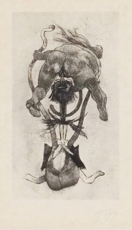 Rops, Félicien (1833 - 1898): Erotikus jelenet