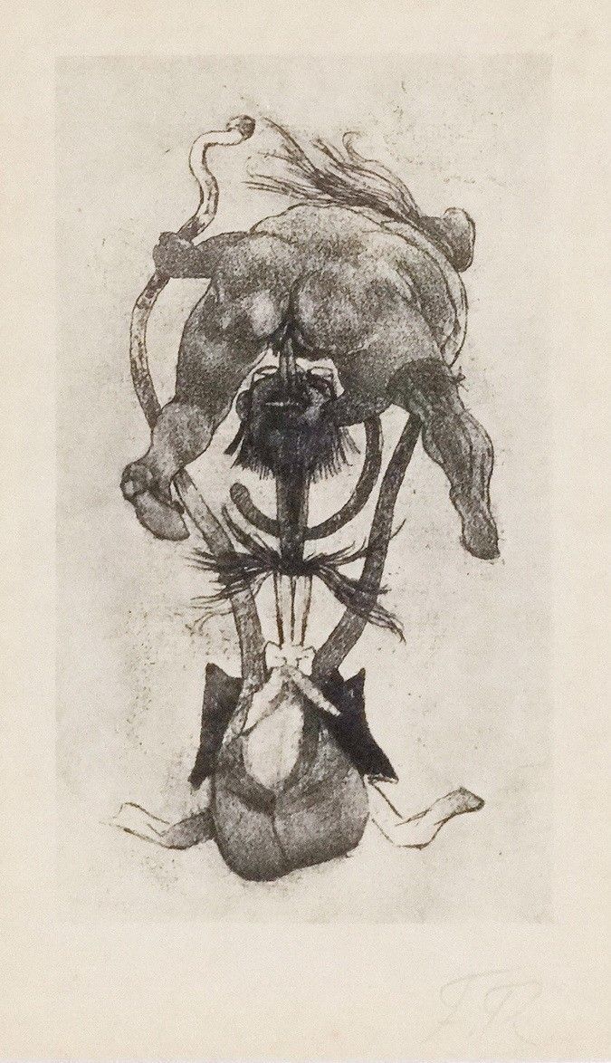 Rops, Félicien (1833 - 1898): Erotikus jelenet