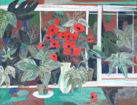 Scholz Erik (1926-1995): Pipacs