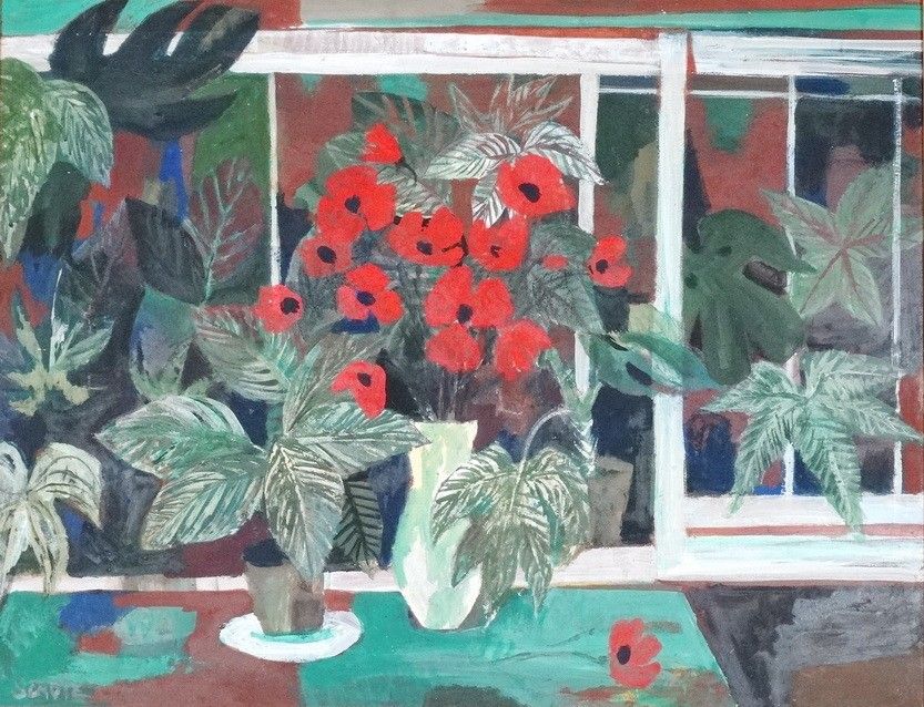 Scholz Erik (1926-1995): Pipacs