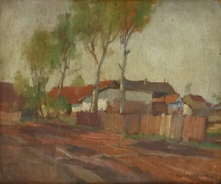 Várdeák Ferenc (1897 - 1971): Falusi utca