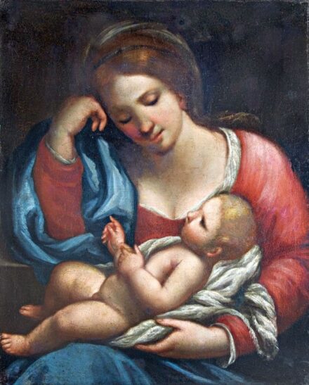 Cantarini, Simone (1612-1648) után, 17. sz.: Madonna
