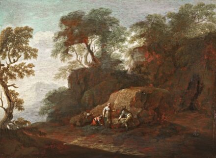 Schinnagl, Maximilian (1697-1762): Vándorok tájban