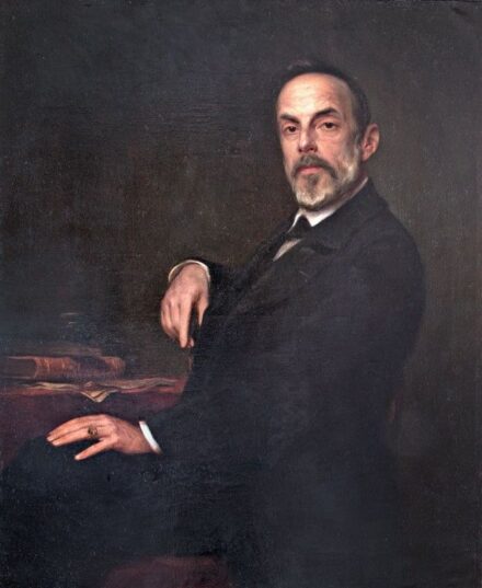 Balló Ede (1859-1936): Hegedűs Sándor (1847-1906) újságíró, politikus, országgyűlési képviselő portréja