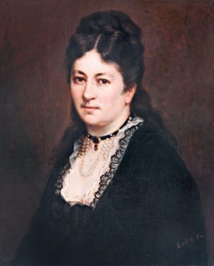 Lotz Károly (1833-1904): Női portré