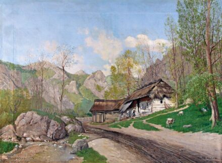 Reisz, Hermann (1865-1920): Udvarház