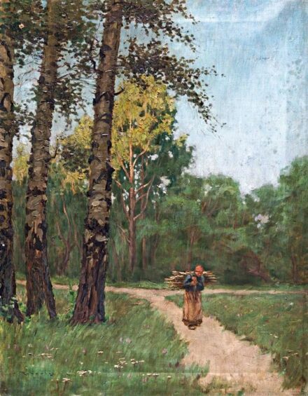 Rubovics Márk (1867-1947): Rőzsehordó