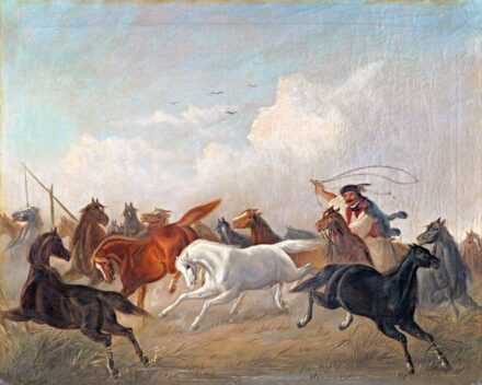 Kübler, Ludwig (működött 1850 -1860 körül): Csikósok