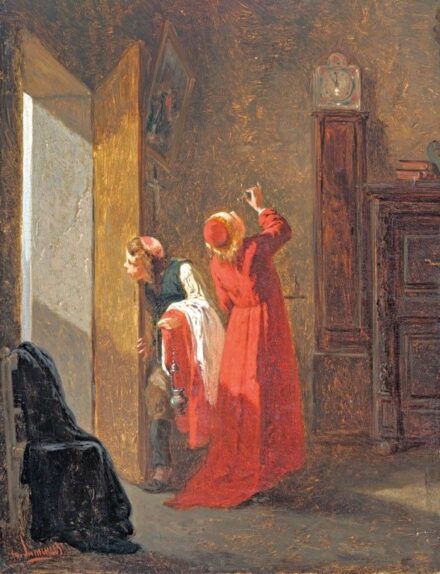 Luminais, Evariste Vital (182-1896): Az eldugott pohárka