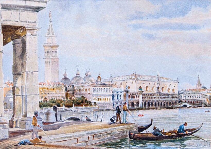 Fulleylove, John (1845-1908): Velencei részlet