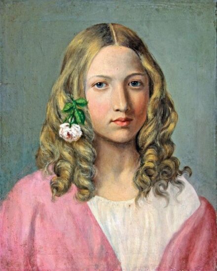 Vály Mariska: Jókai Jolán portréja (Hegedűs Sándorné)