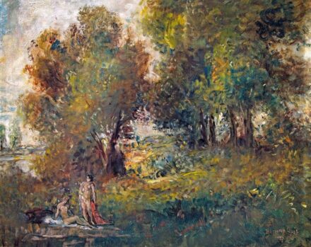 Herman Lipót (1884-1972): Aktok a tisztáson, 1947