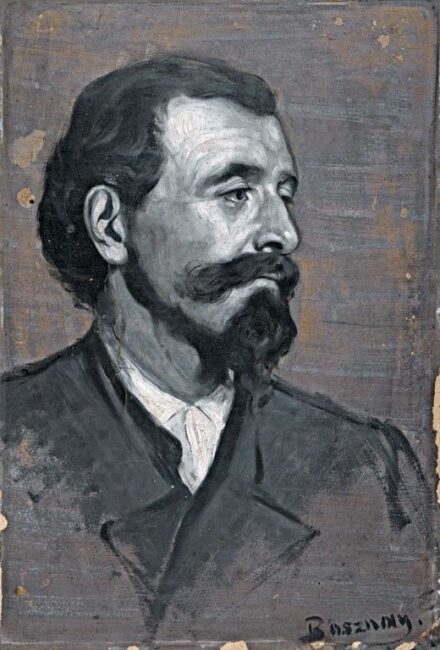 Bosznay István (1868-1944): Férfi portré