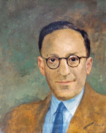 Szőnyi István (1894-1960): Schweitzer Pál portréja