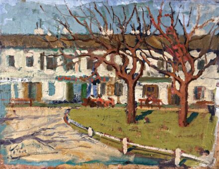 Kotász Károly (1872-1941): Parkrészlet