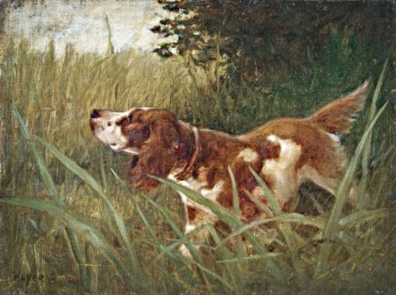 Heyer Artúr (1872-1931): Vadászkutya