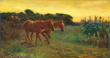Pállya Celesztin (1864-1948): Hazafelé