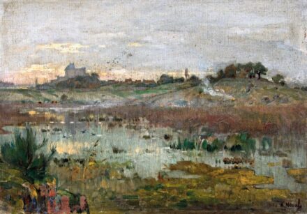 Nozal, Alexandre (1852-1929): Mocsaras táj, 1916