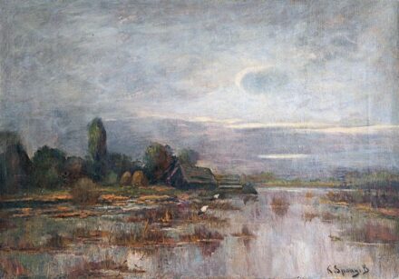 K. Spányi Béla (1852-1914): Mocsaras táj