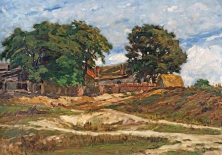 Jenser Mihály (1861-1940): Tanyasi házak, 1928